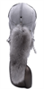 Шапка-ушанка «Авиатор» натуральная, кожа, овчина, мех лисы - фото 6550