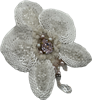 Брошь " Чувственная Орхидея" - фото 7433