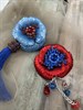 Брошь-цветок с пайетками - фото 7944