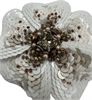 Брошь-цветок с пайетками - фото 7984